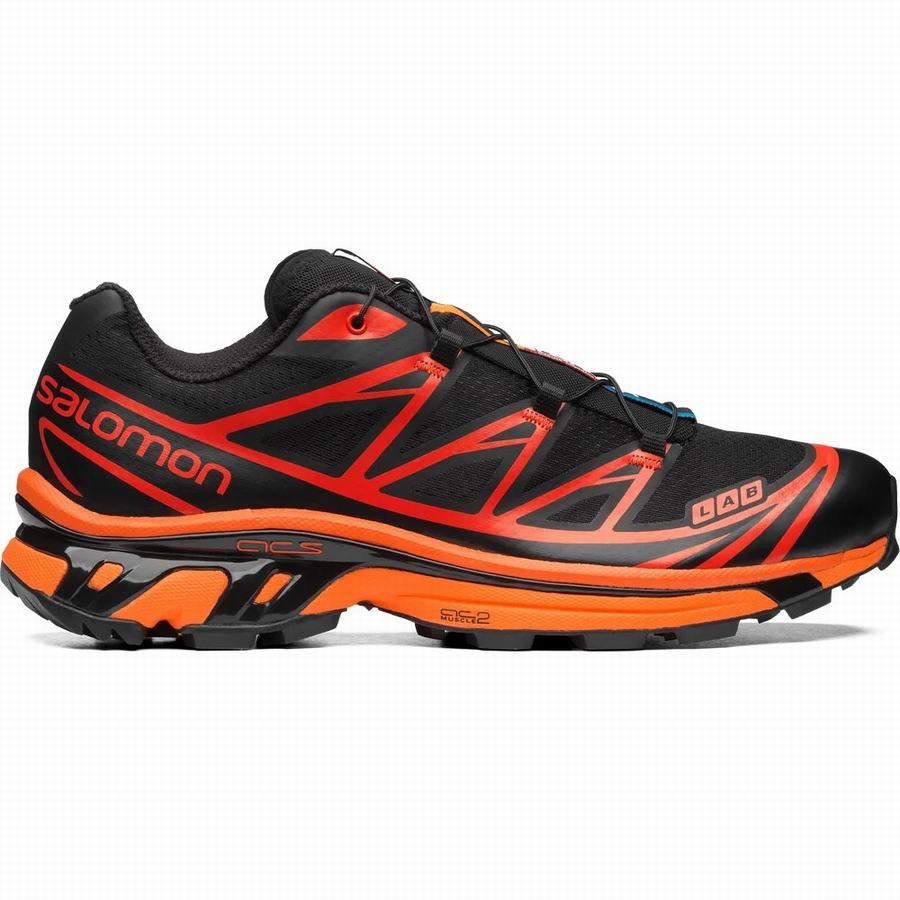 Salomon Xt-6 Bezecke Topanky Damske Čierne/Oranžové |QKJ4949FV|